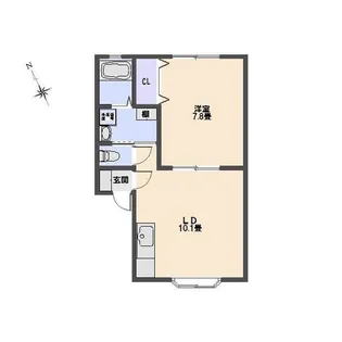 UrbanHouse173【1階】の間取り