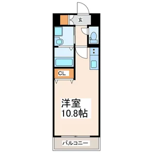 SQUARE菊陽【2階】の間取り