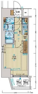 ファーストステージ江戸堀パークサイド【10階】の間取り