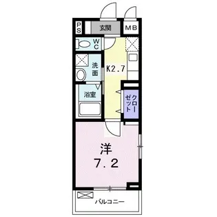 ラヴィベール【3階】の間取り
