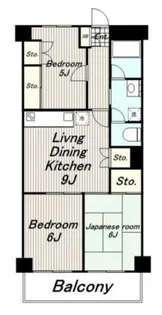 サン・シャトーレマンション【3階】の間取り