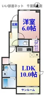 ヴァン・ベルジェ【1階】の間取り