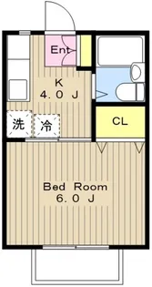 グリーンハイツII【2階】の間取り