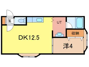 サンシャイン97【2階】の間取り