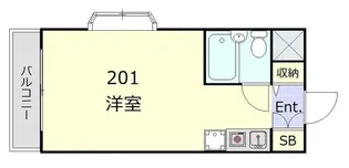 エクセレント蒲田【2階】の間取り