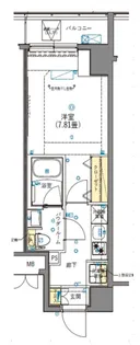 SHOKEN Residence早稲田【7階】の間取り