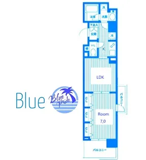 ドゥーエ横濱台町【10階】の間取り