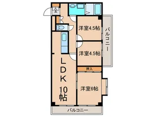 ラ・プリメーラ【6階】の間取り