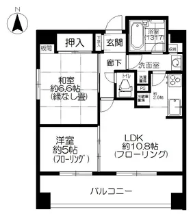 フレンシア田端南【3階】の間取り
