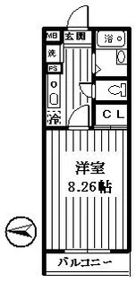 ロイヤルコート氷川台【3階】の間取り