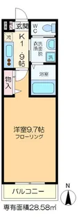 IBIS COURT【3階】の間取り