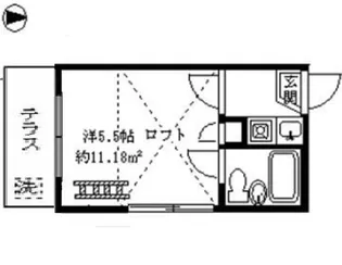 b’CASA高円寺IIre-born【1階】の間取り