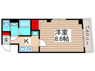 カタンクロ-バ-III【3階】の間取り