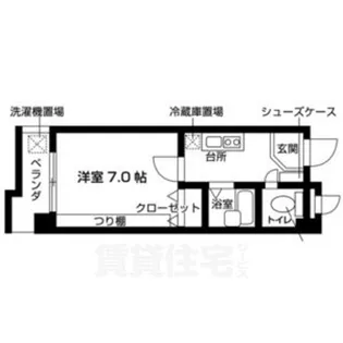 パティオ2【3階】の間取り