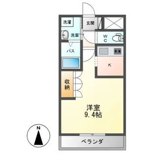 ブリリアントジェネレーションI【1階】の間取り