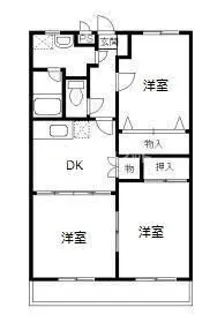 グランデール【2階】の間取り