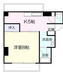 エクセル小野本【3階】の間取り