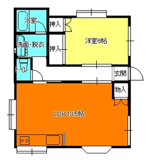コナハウス【1階】の間取り