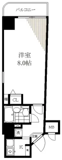 ライオンズマンション御徒町第五【10階】の間取り