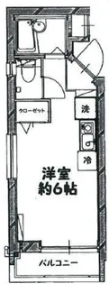 ヒルサイド大崎【3階】の間取り