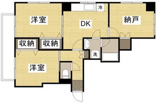 グリーン金剛マンション【2階】の間取り