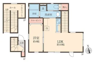 cozy KAI【3階】の間取り