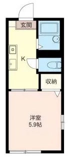 ホープヒル【1階】の間取り