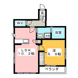 メゾン・グランディール【2階】の間取り
