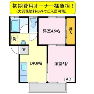 マルニマンション【2階】の間取り