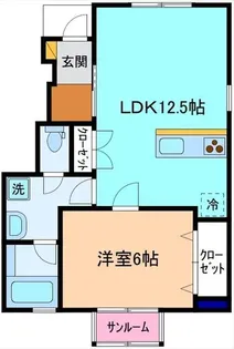 Lin【1階】の間取り