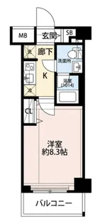 プレール・ドゥーク志村坂上II【2階】の間取り