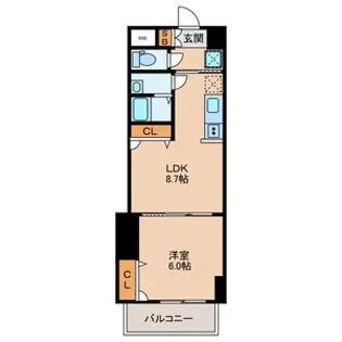 雅ビル【4階】の間取り