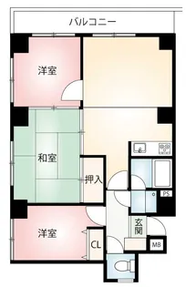 リアライズ浅間台【5階】の間取り