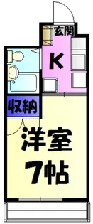 カーザ・フェリーチェ【3階】の間取り