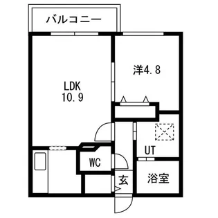 HANA 24【2階】の間取り