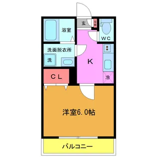 ベリエ稲毛海岸弐番館【3階】の間取り