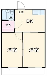 レオパレス南栄第4【1階】の間取り