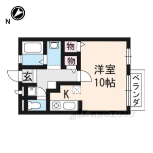エスポワール一里山【1階】の間取り