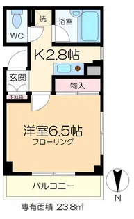 瑞穂ビル【2階】の間取り
