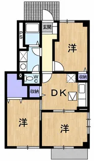 セーデシエンス16【1階】の間取り