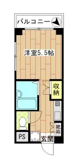 クレール【2階】の間取り