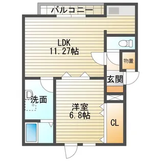 ELDORADOIII【1階】の間取り