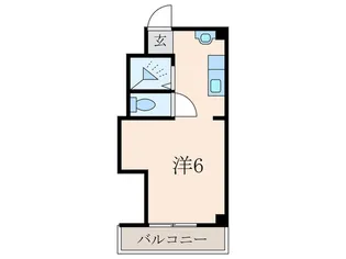 ソリオ武庫之荘【3階】の間取り