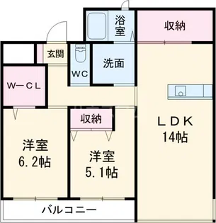 Citras Clair【3階】の間取り