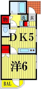 プティローズ【1階】の間取り