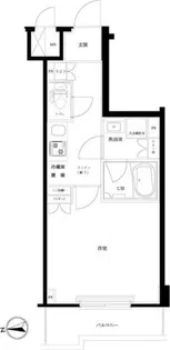 ルーブル横濱江ケ崎町【6階】の間取り