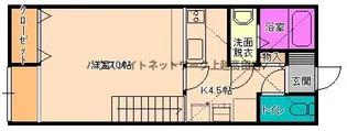 オレンジヒルズJ2【1階】の間取り