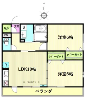 リリー諏訪【2階】の間取り