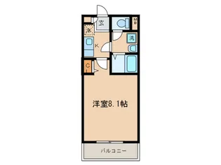 フライハイト姪浜【2階】の間取り