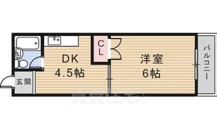 第2村西マンション【2階】の間取り